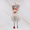Cute Christmas Gift Deer Keychain for Women Pom Pom Ball Keychains