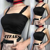 Sexy Women Lady Casual Sleeveless Tank Tops Vest Blouse Crop Top Short T-Shirt