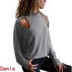 Fashion Women Ladies Loose Casual Long Sleeve T-Shirt Cotton Blouse Tops T-Shirt