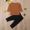 2pcs Toddler Baby Boy T-shirt TopPants Trousers Outfit Kids Clothes Set Cotton