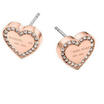 Women Fashion 925 Sterling Silver Crystal Rhinestone Elegant Ear Stud Earrings