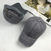 Cotton Cap Baseball Caps Hat Adjustable Polo Style Washed Plain Solid Visor