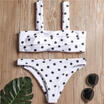 Padded Bra Bikini Set Swimsuit Women Bandage Push-up Triangle Swimwear Bathing