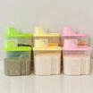 Plastic Kitchen Food Cereal Grain Bean Rice Storage Container Box Storage Case
