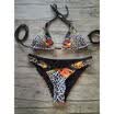 Fashion Women Leopard Bikinis Triangle Swimwear Swimsuit Bathing Suit Beachwear
