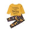2PCS Baby Girls Outfits Long T-shirtPants Set Toddler Autumn Clothes Tracksuit