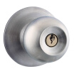 Yuhuaze stainless steel ball lock room interior door lock round lock bedroom bathroom anti-theft lock lock margin 7cm