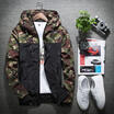 Mens Luxury Camouflage Coat Hoodies Jacket Clothing Windbreaker Male Outwear