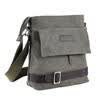 Mens Canvas Messenger Shoulder Bag Handbag Outdoor Travel Hiking Crossbody Bags
