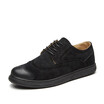Mens Block leather Shoes Casual shoes