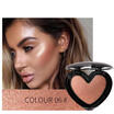 Women Fashion Face Bronzer Sweet Heart Shaped Highlighter Palette Eye Brighten