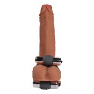 Penis Rings Vibrating Cock Ring Dick Dual Sex Rings with Mini Bullet Vibrators for Male Masturbation