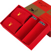 Playboy PLAYBOY 5017-95 Benming male red underwear 2 red socks 2 double suit gift box L