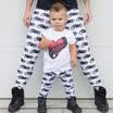 UK Family Matching Adult Women Men Kids Christmas Clothes Legging Pants Trousers