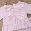 Kids Baby Girl Toddler Clothes Set Bowknot Top T Shirt Pants Outfit Set Clothes