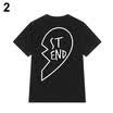 Best Friend T-Shirt - ST-ENDBE-FRI Love Matching Shirts BFF Tee Tops S-XXXL New
