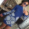 Women Bandage Bodycon Casual Long Sleeve Evening Party Cocktail Mini Dress