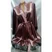 Sexy Lingerie Women Silk Lace Robe Dress Babydoll Nightdress Sleepwear Kimono
