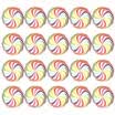 100pcs Rainbow Paper Cake Cupcake Cup Cases Baking Muffin Dessert Wedding Party