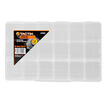 Extension Tactix 320006 18 grid plastic finishing box storage box small storage cabinet