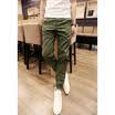 UK Men Cotton Fit Slim Sport Trousers Joggers Casual Shrinkage Outwear Gym Pants