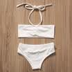 UK Girls Swimming Costume Bikini Set Bechwear Swimsuit Cover-Up 3PCS Outfits
