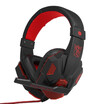 Gaming Headset Headphone for PC with Microphone with USB 35mm Interface LED Volume Control Over-ear Headphone