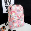 Boys Girls Retro Backpack Rucksack School College Travel Laptop Canvas Bag US