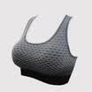 Women Fast Dry Yoga Fitness Stretch Workout Crop Top Racerback Padded Sports Bra