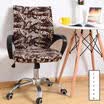 Cubierta de la silla giratoria de la oficina de la computadora elástica de 2 colores elástico funda protector