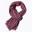 Mens Stripe Scarf College Ladies Scarf Vertical Stripes Fringing Christmas Gift