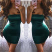 Women Bandage Sleeveless Bodycon Casual Evening Party Cocktail Mini Pencil Dress