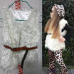 Toddler Baby Girl Outerwear Faux Fur Winter Warm Waist Vest Gilet Waistcoat Coat
