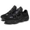 IDIFU Mens Casual Hot Breathable Mesh Lace Up Sports Thick Sole Platform Sneakers Running Dad Shoes