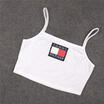 Sexy Womens Summer Sleeveless Tank Crop Tops Midriff Casual Vest Shirt Blouse NE