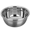 American kitchen maxcook rice sieve dish basin drain basin 26CM thick stainless steel thick stainless steel MCWA-171 drop