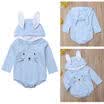 New Baby Kids Girl Toddlers Hoodies Cotton Cute Bunny Children Clothing Tops UK