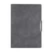 Glosen B5 advanced business notebook loose-leaf notebook retro simple leather surface this journal 8257 gray