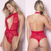 Women Plus Size Bra Set Sexy Lingerie Underwear G-String Set Briefs Halter S-XL