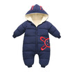 -30 degrees 2018 New born Baby Wear Winter Jumpsuit Snowsuit Boy Warm Romper Down Cotton Girl clothes infant overcoat clothing