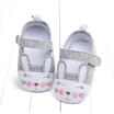 Newborn Baby Girl Soft Sole Bunny Crib Shoes Anti-slip Sneaker Prewalker 0-18M