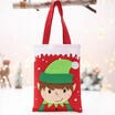 Christmas Candy Gift Bag Elf Elk Pants Felt Cloth Xmas Party Home Decoration