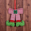 Red Bow Christmas Tree Ornaments Decorations Supplies Festival