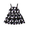 Toddler Infant Newborn Kids Baby Girl Rainbow Casual Party Tutu Dress Sundress Q