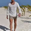 Hot Mens Long Sleeve T-shirt Cotton Slim Fit Muscle Tops Casual Tee Singlet au