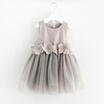 Birthday Girls Dress Sleeveless Princess Party Pageant Tutu Dresses Kids Clothes