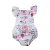 Newborn Baby Girl Kid Floral Casual Romper Jumpsuit Bodysuit Sunsuit Clothes Set
