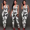 UK Womens Bandage Evening Party Playsuit Ladies Romper Long Jumpsuit Size 6 -16