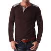 Mens Slim Fit Long Sleeve Muscle Tee Shirts Casual T-shirt Tops Blouse PO