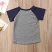 Big Brother Baby Boy Kids Casual Short Sleeve Cotton Tops T-shirt 1 2 3 4 5 6 y